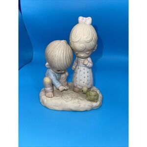 PRECIOUS MOMENTS "THOU ART MINE" ‎ Vintage 1979 Turtle Beach Enesco